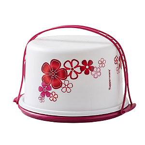 Tupperware Big Cake Flores Redondo
