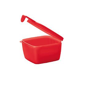 Tupperware Conserva Metade Vermelho