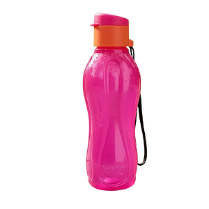 Tupperware Eco Garrafa 500ml Rosa Fluo
