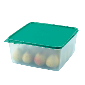 Tupperware Basic Line 5 Litros Tampa Verde