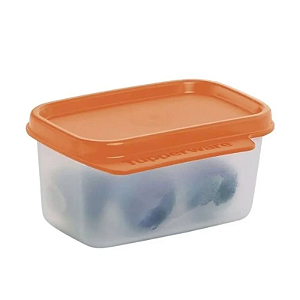 Tupperware Basic Line 160ml Tampa Laranja
