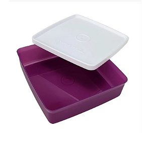Tupperware Refri Box 400ml Roxo