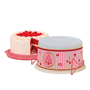 Tupperware Big Cake Redondo Fica Vai Ter Bolo