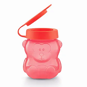 Tupperware® Kids Snack Macaco 300ml Coral