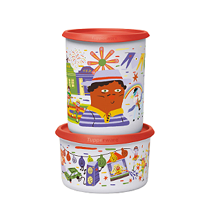Tupperware Kit Instantâneas Brasil Magico 2 Pecas