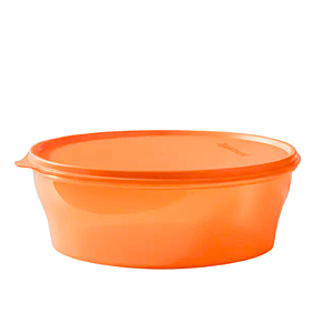 Tupperware Kit Tigelas Classic 1,4 Litros Laranja