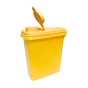 Tupperware Porta Cereais Amarelo 500g