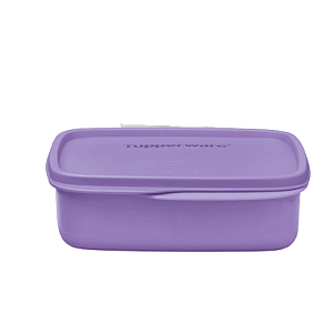 Tupperware Basic Line 550ml Com Divisórias Lilas