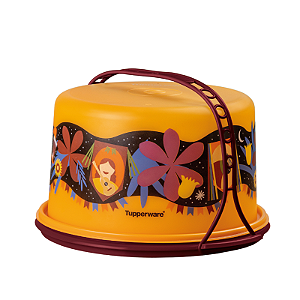 Tupperware Big Cake Redondo Festa Junina