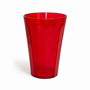 Tupperware Copo 475ml Policarbonato Vermelho