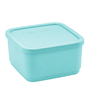 Tupperware Refri Line Quadrado 650L Verde Aquamarine