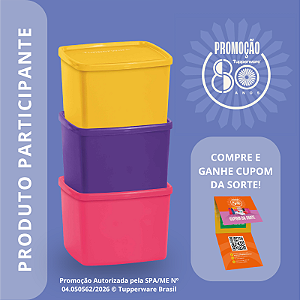 Tupperware Trio Jeitoso 800ml 3 Pecas