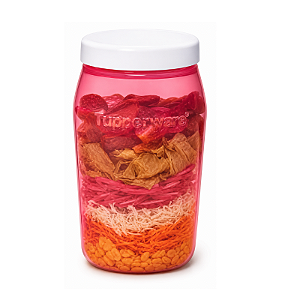 Tupperware Universal Jar 825ml Vermelho