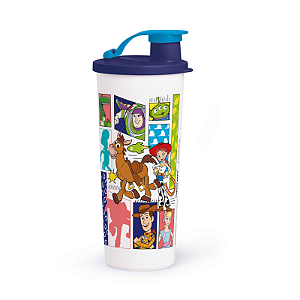 Tupperware Copo Com Bico Toy Story Retratos 470ml