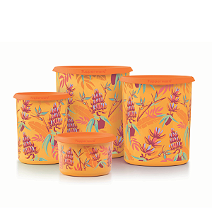 Tupperware Kit Instantâneas Magica Tropicalia 4 Pecas