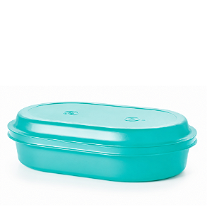 Tupperware Travessa Actualité Oval 2 Litros Verde Tiffany
