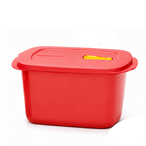 Tupperware Cristalwave Retangular 2,3 Litros Laranja