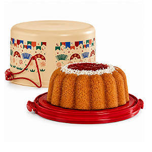 Tupperware Big Cake Redondo Sabor De Arraiá