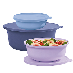 Tupperware Kit Aloha 3 Peças 4 Litros + 1 Litro + 450ml
