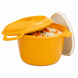 Tupperware Micro Arroz 2,2 Litros Amarelo