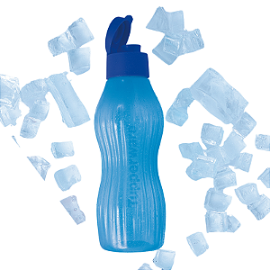 Tupperware Eco Garrafa Plus 750ml Azul Royal