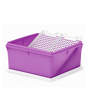 Tupperware Super Caixa 10 Litros Lilas