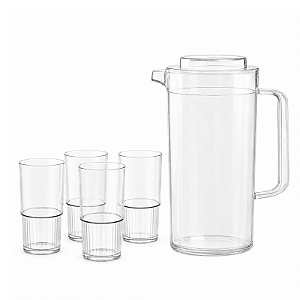 Tupperware® Kit Jarra Premier 2 Litros + Copo 410ml 5 Peças