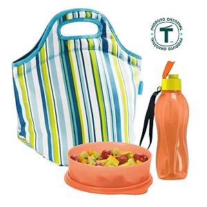 Tupperware Kit Bolsa Termica + Pratinho e Eco 500ml