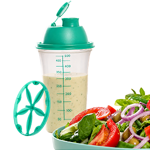 Tupperware Quick Shake 500ml Verde Mint