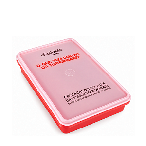 Tupperware Refri Box 1,4 Litros + Livro do Zinaldo