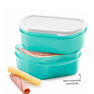 Tupperware Mini Empilháveis Verde Mint