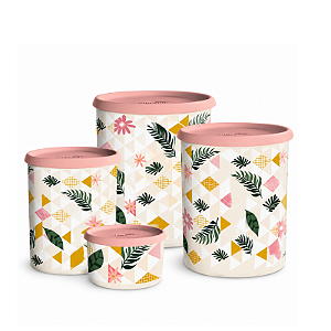 Tupperware Kit Instantâneas Magica Jardim Vestical 4 Pecas