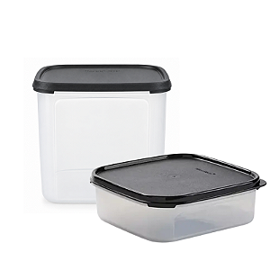 Tupperware Kit Modular Quadrado 1,2 + 4 Litros