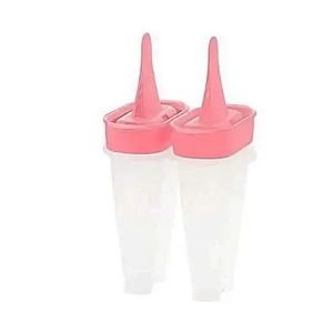 Tupperware Kit Picolé Express Rosa 2 Peças