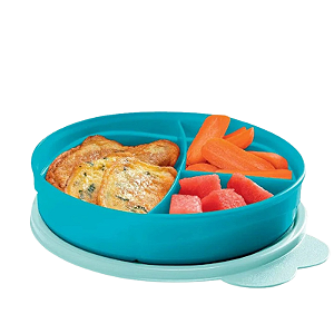 Tupperware Tupper Pratinho Com Divisorias 400ml Brisa