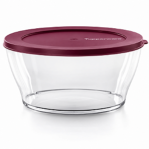 Tupperware Tigelas Clear Policarbonato 4 Litros Marsala