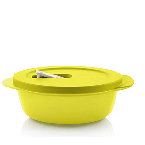 Tupperware Mini Cristalwave Geração II 560ml Amarelo Neon