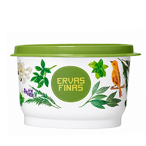 Tupperware Potinhos Floral Evas Finas 140ml