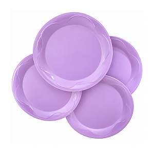 Tupperware Kit Prato Floresta 4 Pecas Lilas