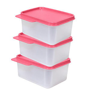 Tupperware Kit Basic Line 500ml 3 Peças