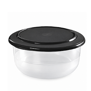 Tupperware Tigelas Cristal Policarbonato Jet Black