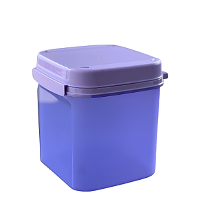 Tupperware Modular Quadrado 4 Litros Classic Roxo