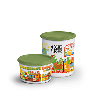 Tupperware Kit Instantâneas Brasil Magico 3,3L + 575ML