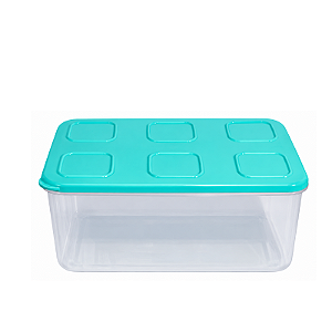 Tupperware Tupperfresh Retangular 2,5 Litros Verde Mint