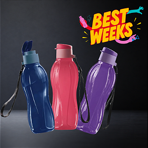 Tupperware Kit 3 Eco Garrafas 500ml