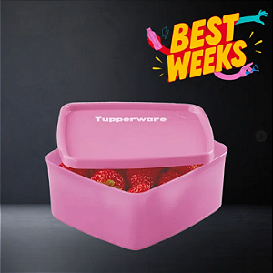 Tupperware Jeitosinho 400ml Rosa Tutu