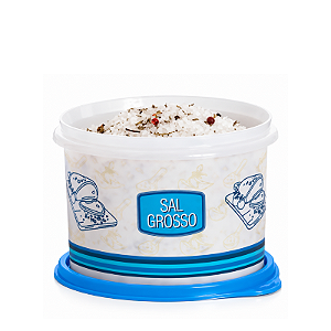 Tupperware Caixa Sal Grosso 1,1 Litros Azul
