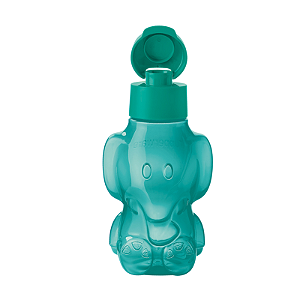 Tupperware Eco Kids Garrafa 350ml Elefante Verde