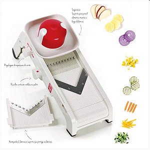 Tupperware® Super Chef Fatiador Branco e Vermelho