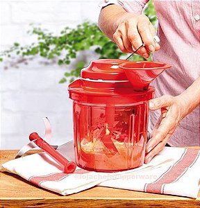 Tupperware Power Chef 1,35 Litros Importado Vermelho